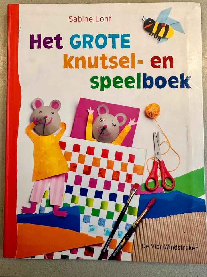 Het grote knutsel- en speelboek, Boeken, Kinderboeken | Jeugd | onder 10 jaar, Gelezen, Non-fictie, Ophalen of Verzenden