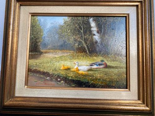 3 Schilderijen Gerard van Woudenberg- Klassiek Paneelkun, Antiek en Kunst, Kunst | Schilderijen | Klassiek, Ophalen