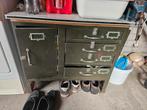 Vintage Werkbank / Tafel van IJzer, Doe-het-zelf en Verbouw, Werkbanken, Ophalen, Gebruikt, Minder dan 70 cm