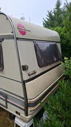 Te koop carvan uit 1992, Caravans en Kamperen, Caravans, 75 kg, Watertank vast, Particulier, Bürstner