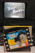 super 8 LAUREL & HARDY in BUSY BODIES walton 120 m silent, Ophalen of Verzenden, 8mm film