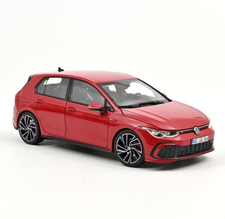 VW Golf GTI 2020 Tornado rood schaal 1:18 NOREV Ref. 188595, Hobby en Vrije tijd, Modelauto's | 1:18, Nieuw, Auto, Norev, Verzenden