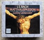 3CD Leonhardt - Bach - Matthäus Passion, Cd's en Dvd's, Ophalen of Verzenden, Barok, Gebruikt, Vocaal