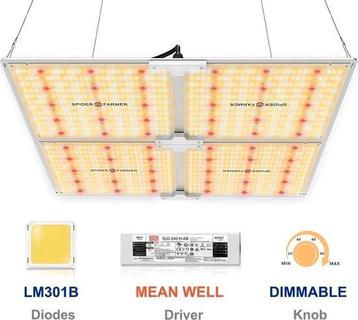 Spider Farmer SF-4000 LED Grow Light beschikbaar voor biedingen