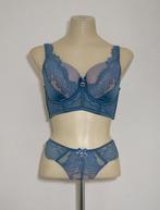 Lavendelblauw stringsetje met siersteentjes by Doutzen Kroes, Verzenden, Blauw, Setje