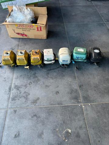 Luchtpompen beschikbaar voor biedingen