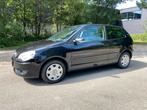Polo 9N3 1.2 12V 2009 Zwart United Stoelverwarming Airco, Auto's, Volkswagen, Voorwielaandrijving, Stof, Zwart, Zwart