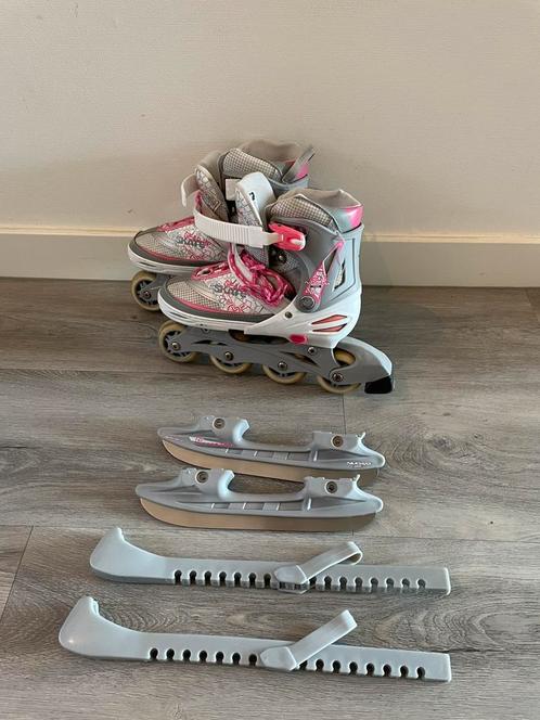 Nijdam combo skates (skeelers/schaatsen), Sport en Fitness, Schaatsen, Zo goed als nieuw, Noren, Overige merken, Ophalen