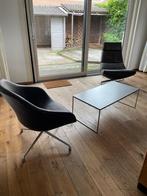 Salontafel, incl. bijpassend vierkant bijzettafeltje, Huis en Inrichting, Tafels | Salontafels, Ophalen, Vierkant, 50 tot 100 cm