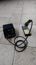 Weller soldeerstation met 50W soldeerbout + nieuwe punt, Ophalen of Verzenden, Gebruikt, Minder dan 150 ampère, Overige typen