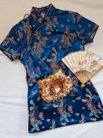 Chinese jurk carnaval, maat 38(M), met attributen, Kleding | Dames, Carnavalskleding en Feestkleding, Maat 38/40 (M), Carnaval