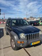 Jeep Cherokee 3.7 V6 AUT 2005 Blauw km163.686, Auto's, Automaat, Blauw, 109 €/maand, Origineel Nederlands