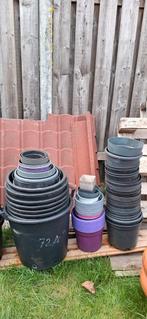 Kweekpotten, bloempotten, Tuin en Terras, Bloempotten, Kunststof, Gebruikt, Rond, Ophalen of Verzenden