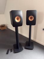 KEF LS50 Wireless II + S2 Stands - Z.G.A.N., Audio, Tv en Foto, Luidsprekers, Overige merken, Ophalen of Verzenden, Zo goed als nieuw