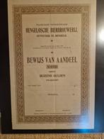 Aandeel van de Hengelosche Bierbrouwerij, Ophalen of Verzenden, Voor 1920, Aandeel