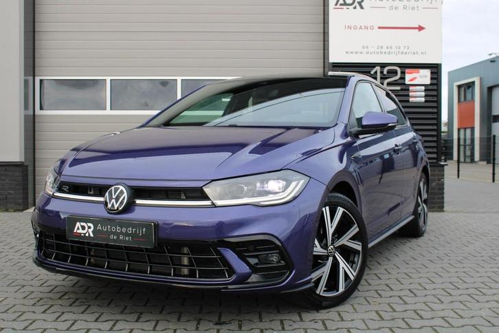 Volkswagen Polo 1.0 TSI 110PK 3X R-Line Business/PANO/IQ/CAM, Auto's, Volkswagen, Bedrijf, Te koop, Polo, ABS, Achteruitrijcamera