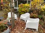 Tuin kuipstoelen Ikea wit kunststof, Tuin en Terras, Ophalen, Zo goed als nieuw, Kunststof, Stapelbaar