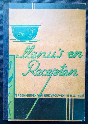 Indische kookkalender 1934 Menu's en recepten (herdruk) beschikbaar voor biedingen