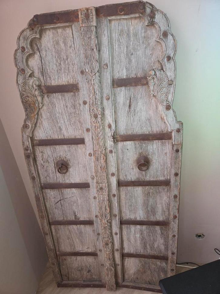 India/ibiza deur / decoratie scherm /luik, Huis en Inrichting, Woonaccessoires | Kamerschermen, Gebruikt, Ophalen of Verzenden