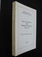 Leen- en Laathoven in de Maaslandse Territoria voor 1795, Ophalen of Verzenden, 20e eeuw of later, Zo goed als nieuw