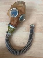 Rubber gasmasker met luchtslang, Ophalen of Verzenden, Landmacht