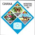 Ghana 1967 Vogels Dieren Vlinders, Verzenden, Postfris, Dier of Natuur