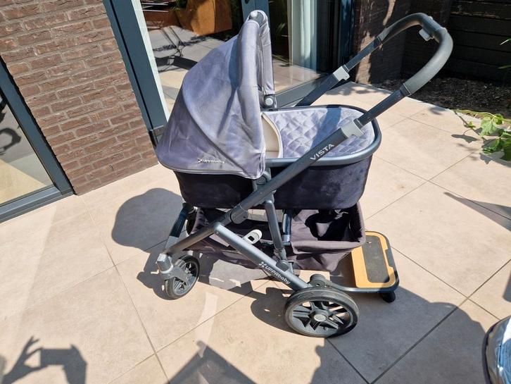 Uppababy vista 2 kinderwagen compleet, Kinderen en Baby's, Kinderwagens en Combinaties, Zo goed als nieuw, Overige merken, Ophalen of Verzenden