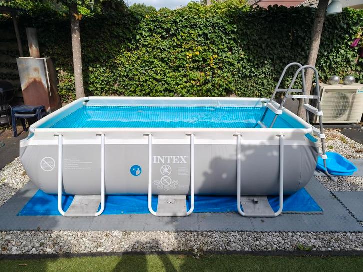 Intex zwembad 300x175x80 cm met veel extras, Tuin en Terras, Zwembaden, Zo goed als nieuw, Opzetzwembad, Minder dan 80 cm, 200 tot 400 cm
