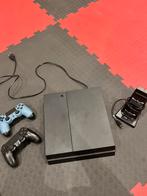 Playstation 4 + 2 contr. + laadstation + diverse spellen, Ophalen of Verzenden, Zo goed als nieuw, Met 2 controllers, Original