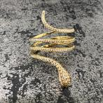 18 karaat gouden slang ring, Sieraden, Tassen en Uiterlijk, Ringen, Ophalen of Verzenden, Nieuw, Goud, Dame