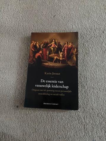 Karin Jironet - De essentie van vrouwelijk leiderschap beschikbaar voor biedingen