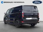 Ford Transit Custom 320 2.5 PHEV L2H1 Black Platinum Dubbelc, Auto's, Bestelauto's, Automaat, 232 pk, Euro 6, 4 cilinders