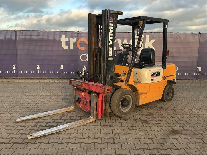 Halla HDF25 Vorkheftruck, Zakelijke goederen, Machines en Bouw | Heftrucks en Intern transport, Heftruck, Overige aandrijving