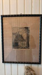 Afbeelding kostendragershuisje te Franeker totaal 42 X 34 cm, Ophalen