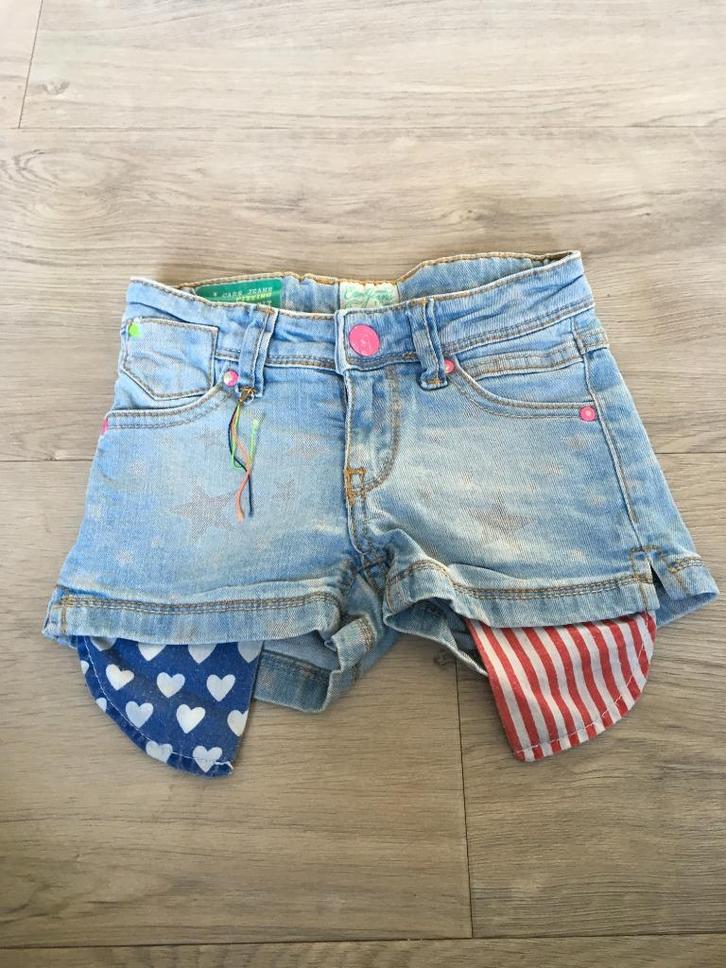 CARS korte spijkerbroek slim fit stretch netjes maat 110 ZY, Kinderen en Baby's, Kinderkleding | Maat 110, Gebruikt, Meisje, Broek