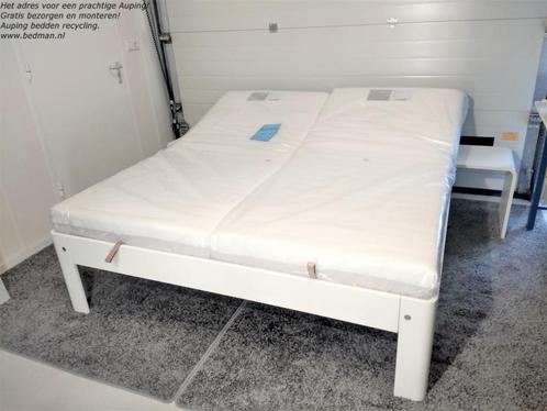 Prachtige Auping, hoge uitvoering! Gratis bezorgen en mont!, Huis en Inrichting, Slaapkamer | Bedden, Zo goed als nieuw, Tweepersoons