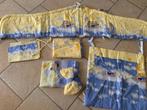 Beddengoed voor ledikant, babybed ,geel/blauw beer, Gebruikt, Overige kleuren, Overige maten, Dekbedovertrek