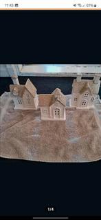 Stenen huisjes met verlichting, Ophalen of Verzenden, Zo goed als nieuw