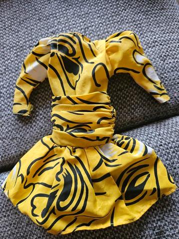 Barbie Geel jurkje met print beschikbaar voor biedingen