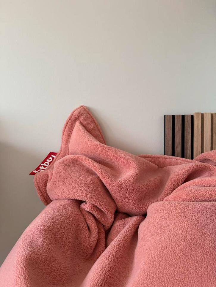 Fatboy Zitzak Roze - Zo Goed Als Nieuw!, Huis en Inrichting, Zitzakken, Zo goed als nieuw, Zitzak, Roze, Ophalen