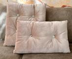 2 Rofra home sierkussens creme, Ophalen of Verzenden, Zo goed als nieuw, Vierkant