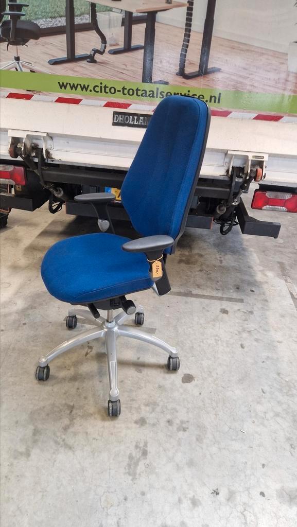 RH logic bureaustoel, Huis en Inrichting, Bureaustoelen, Zo goed als nieuw, Zwart, Ophalen