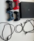 Ps4 300GB alle kabels 4 controllers, Ophalen of Verzenden