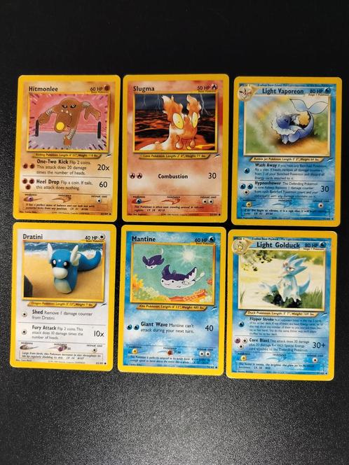 Pokémon Neo Destiny Kaarten - 6 stuks, Hobby en Vrije tijd, Verzamelkaartspellen | Pokémon, Gebruikt, Meerdere kaarten, Foil, Ophalen of Verzenden