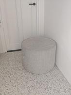 IKEA poef GrundsjÖ viarp beige/bruin, Huis en Inrichting, Banken | Voetenbanken en Poefen, Ophalen, Rond, Minder dan 50 cm, Zo goed als nieuw