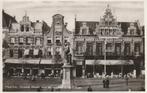 Haarlem Groote Markt monument Coster, Gelopen, Noord-Holland, Voor 1920, Verzenden