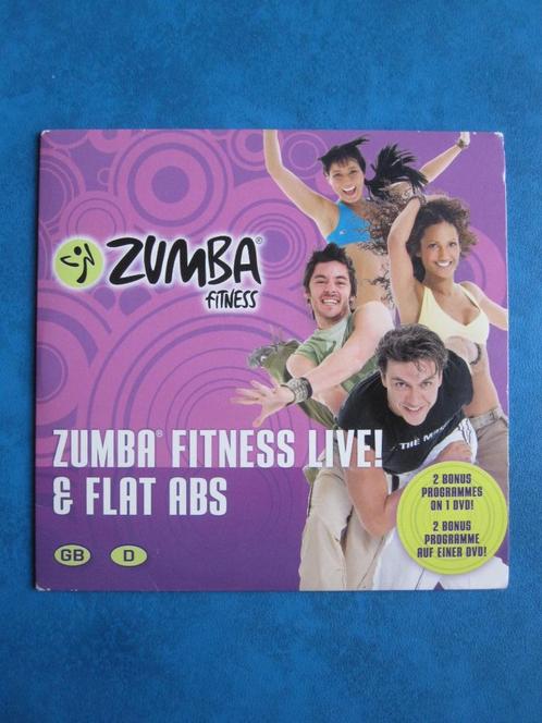 Zumba fitness live! & flat abs, Cd's en Dvd's, Dvd's | Sport en Fitness, Zo goed als nieuw, Cursus of Instructie, Yoga, Fitness of Dans