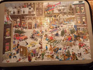 Kerstmis Van haasteren puzzels 1000 stukjes beschikbaar voor biedingen