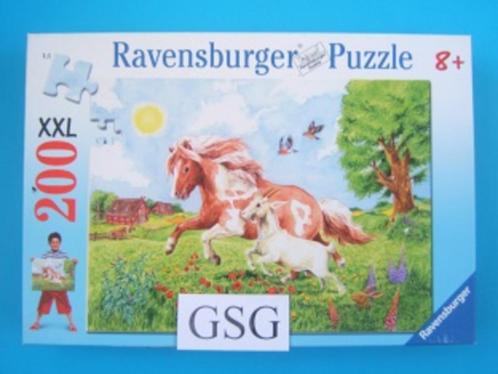 In de wei 200 st nr. 12 607 1, Kinderen en Baby's, Speelgoed | Kinderpuzzels, Zo goed als nieuw, 6 jaar of ouder, Meer dan 50 stukjes