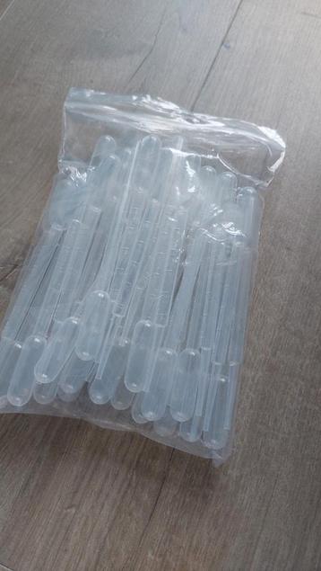 Pipet plastic 3ml (ongeveer 40 stuks)